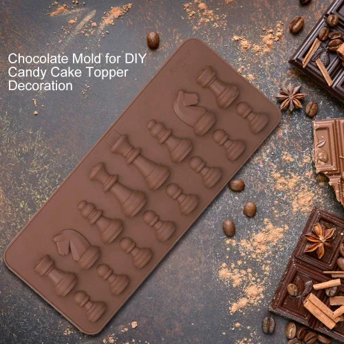 Miniatura 2 de Suministros de silicona para hacer dulces de chocolate para el hogar DIY Candy Cake Topper Decoración