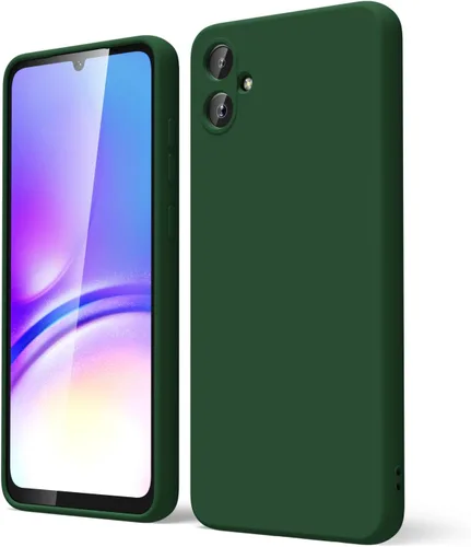Miniatura 18 de oakxco Funda para teléfono Samsung Galaxy A12 con agarre de silicona líquida, linda delgada fina suave cubierta de gel de goma TPU lisa para mujeres