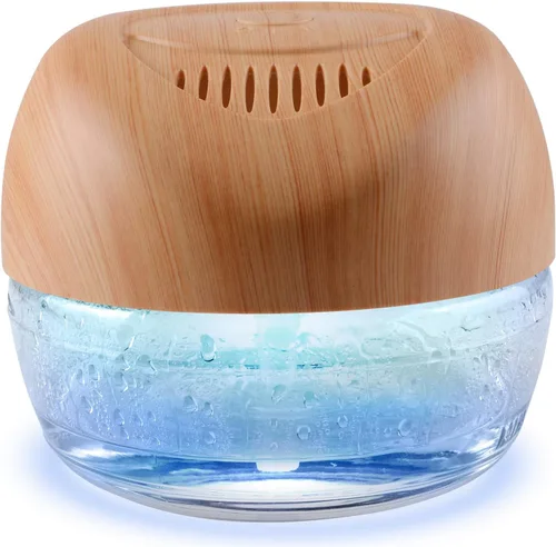 Limpiador de aire basado en agua ap airpleasure, revitalizador de aire y ambientador, ambientador con luz LED de cambio de color de 7 colores para