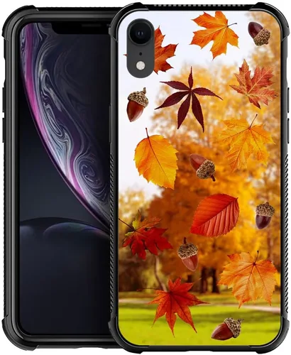 Miniatura 24 de DJSOK Funda compatible con iPhone XR, H American Eagle Flag con cuatro esquinas, protección a prueba de golpes, TPU suave y patrón de policarbonato