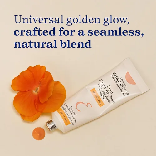 Miniatura 5 de Embryolisse Crema de tez radiante. Maquillaje híbrido e hidratante facial con ácido hialurónico y manteca de karité. Cuidado iluminador para una