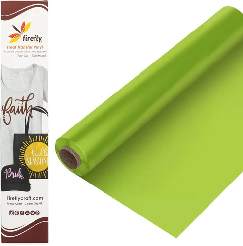 Miniatura 11 de Firefly Craft - Lámina de vinilo de transferencia de calor con purpurina turquesa HTV - Vinilo para transferencia térmica - Hojas de tela
