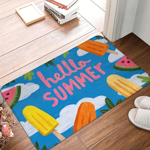 Miniatura 11 de Tapete de bienvenida con bandera americana, tapete suave para cocina, para exteriores, 4 de julio, lavable, decoración del hogar, 23.6 x 15.7