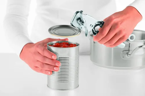 Miniatura 3 de Rösle Abrelatas de acero inoxidable con agarre de alicates, 7 pulgadas
