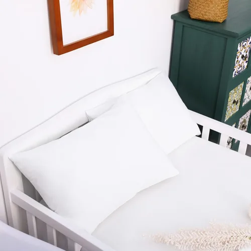 Miniatura 8 de NTBAY Paquete de 4 protectores de almohada impermeables con cremallera para niños pequeños, súper suaves, silenciosas, fundas de almohada de bebé