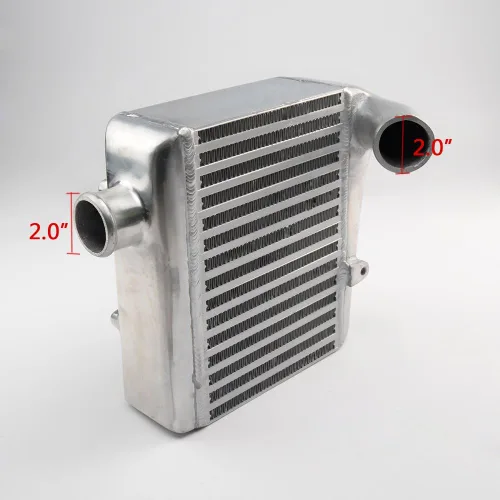 Miniatura 4 de Kit de refrigeración intercooler de aluminio mejorado con pernos de montaje lateral dual compatible con Nissan 300ZX Twin Turbo 1990-1996