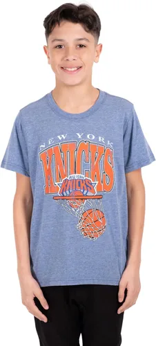Miniatura 3 de Ultra Game - Camiseta juvenil oficial de la NBA supersuave con diseño desgastado