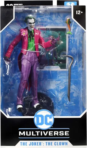 Miniatura 8 de DC Multiverse The Joker: The Clown from Batman: Three Jokers - Figura de acción de 7 pulgadas con accesorios