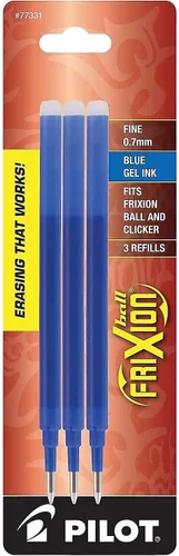 Miniatura 2 de Pilot FriXion recarga de bolígrafo de tinta de gel, paquete de 2, Azul