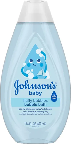 Johnson's Baby Baño de Burbujas Esponjosas, Sin Más Lágrimas, Limpia Suavemente la Piel Delicada Sin Resecarla, Hipoalergénico, Sin Parabenos,