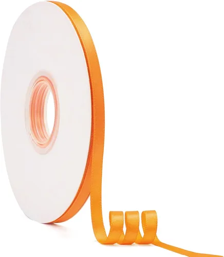 Miniatura 102 de Cinta de satén de doble cara verde manzana de 1-1/2 pulgadas x 50 yardas, cinta de color sólido de alta densidad, ideal para manualidades, envoltura