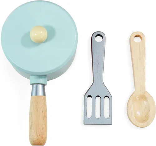 Miniatura 4 de Le Toy Van - Juego colorido de horno y placa de madera para hornear de miel Juego de juguetes de cocina de juego de simulación de madera