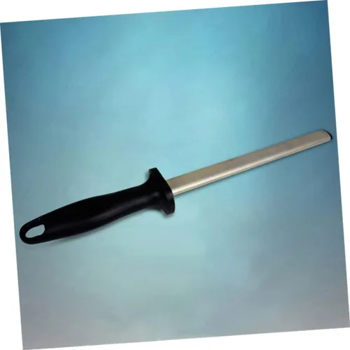 Miniatura 9 de KICHOUSE Sacapuntas de acero al carbono Rod Pulir Área Gourmet Stick para Cocina y Chef Uso Picture 1