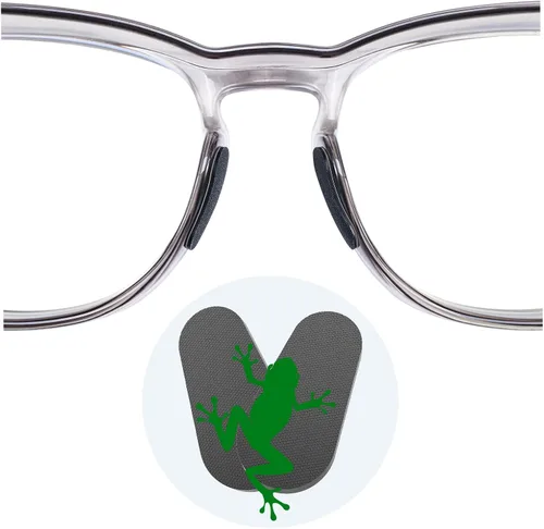 Miniatura 8 de Almohadillas para gafas de 0,6 mm ultradelgadas, miles de fibras microestructuradas inspiradas en ranas, almohadillas adhesivas antideslizantes