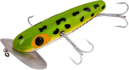 Miniatura 20 de Arbogast Jitterbug Topwater Bass - Señuelo de pesca para pesca nocturna Fire Tiger
