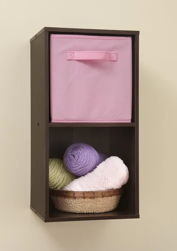 Miniatura 2 de Cajón de tela cúbico ClosetMaid 11469, morado, empaque de 2 Rosa