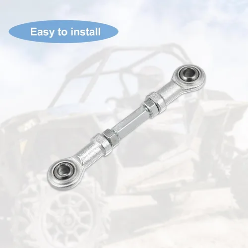 Miniatura 5 de Motoforti 2 unids 3.150 in de longitud 0.315 in diámetro agujero ajustable dirección dirección barra rótula articulación para 49cc eléctrico ATV Go