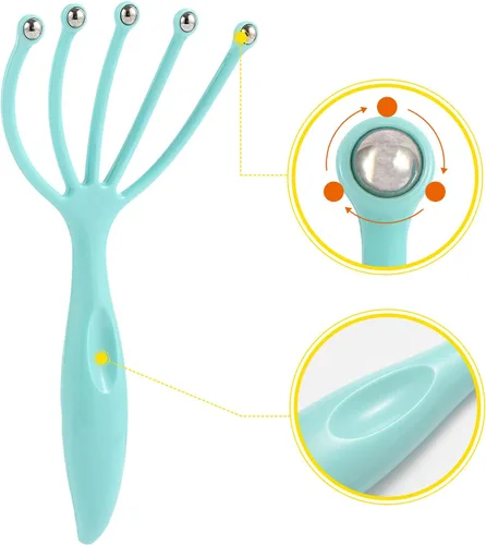 Miniatura 3 de Masajeador de cuero cabelludo, masajeador de cabeza de garra de mano para relajación profunda y reducción del estrés en el spa de la oficina