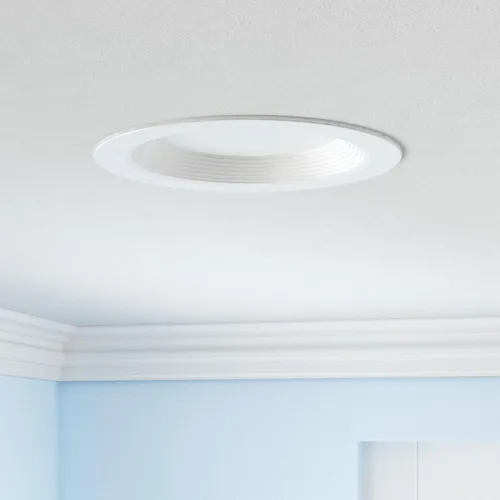 Miniatura 2 de LUXRITE Luz LED empotrable retrofit de 5/6 pulgadas, 14 W = 90 W, CCT seleccionable por color 2700 K 3000 K 3500 K 4000 K 5000 K, luz