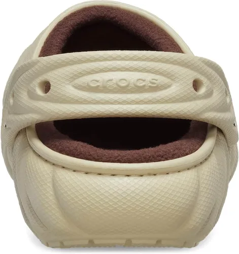 Miniatura 6 de Crocs Zuecos Unisex para Adultos Classic Lined Overpuff y Geometric Fuzzy