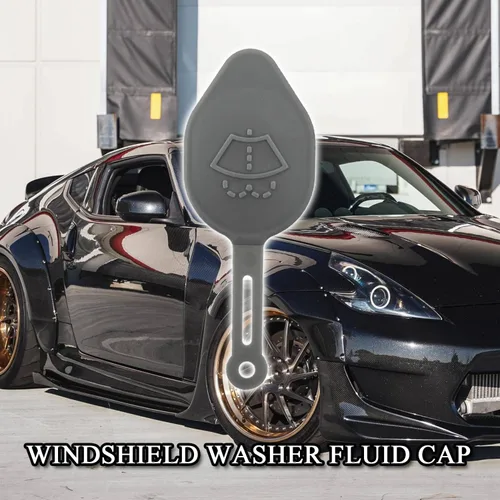 Miniatura 5 de Tapa de Botella del Tanque Depósito de Líquido Limpiaparabrisas 28913JK60A Compatible con Infiniti G37 Q60 Nissan 350Z 370Z