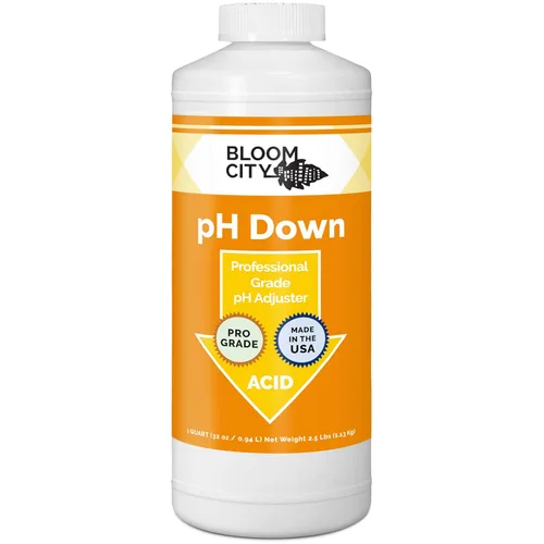 Miniatura 7 de Bloom City PH Down – Ajustador de pH líquido, 1 galón