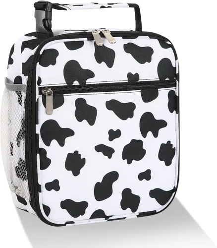 Miniatura 9 de Lovoeo Lonchera Bolsa de almuerzo para hombres mujeres Lonchera aislada Bolsas de almuerzo para Trabajo Picnic Viajes (azul bebé)