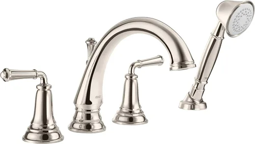 Miniatura 12 de American Standard T052901.002 Delancey Grifo de bañera romana con ducha personal, cromo pulido