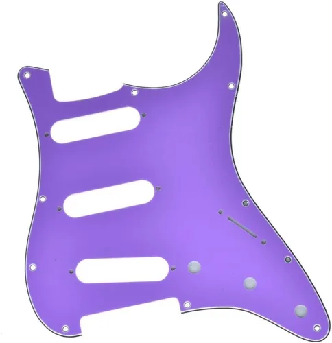 Miniatura 13 de KAISH - Golpeador de 11 agujeros estilo ST/Strat, SSS, para Stratocaster de EE. UU./México, perla de abulón