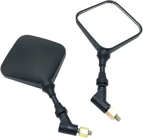 Miniatura 2 de Earlyred - Espejos retrovisores para motocicleta de doble uso, espejos laterales compatibles con Suzuki DRZ400 DR650 DR650S DR 650 500 400 370 350