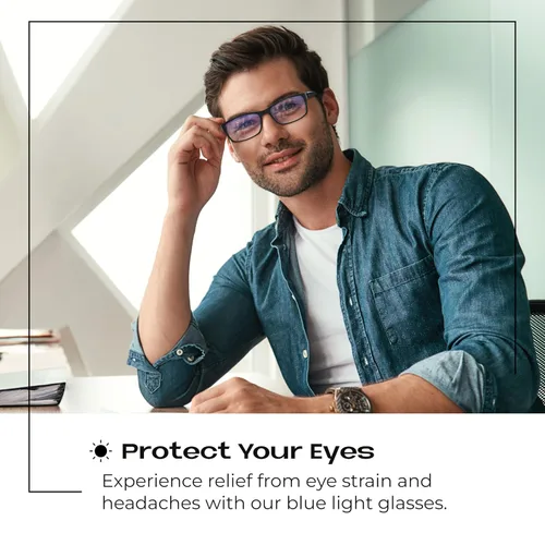Miniatura 2 de Readerest Gafas de Lectura con Filtro de Luz Azul - Gafas Ligeras para Computadora con Bisagras de Resorte - Protección UV, Antirreflejos y Contra