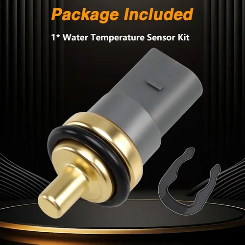 Miniatura 6 de Sensor de temperatura del agua del motor, interruptor térmico ECT compatible con Passat Jetta Golf Reemplazar #: 06A919501A