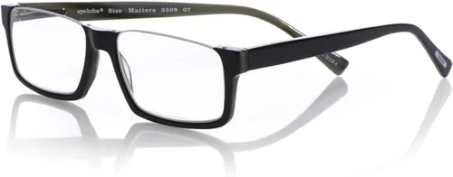 Miniatura 2 de eyebobs Size Matters - Lentes de lectura unisex de alta calidad para hombres y mujeres Gafas de media llanta