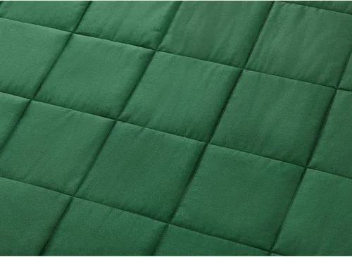 Miniatura 5 de TONGDADA Manta con peso tamaño California King 90 x 108 pulgadas, 25 libras Perfecta para parejas Material de algodón de primera calidad