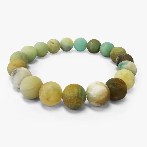 Miniatura 45 de Gem Avenue Handmade Round Bead Stretch Bracelet Unisex Natural Stone Beaded Jewelry for Men & Women, Elastic Wristband for Daily Wear