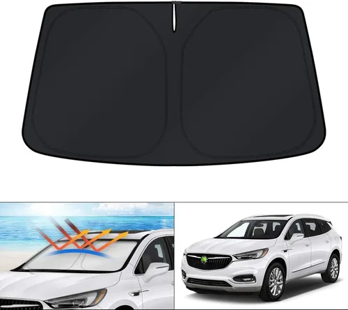 Miniatura 223 de KUST - Parasol plegable para parabrisas para Ford Ranger, accesorios 2019-2025 2026, parasol personalizado para ventana, protector solar plegable