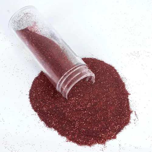 Efavormart - Purpurina extra fina en tono de joya en botella mezcladora, color burdeos, brillo granate, para bodas de otoño, manualidades, detalles