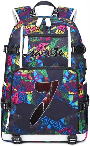 Miniatura 16 de Soccer Player 7 Mochila multifunción Viaje Fútbol Fans bolsa para hombres mujeres (estilo 4)