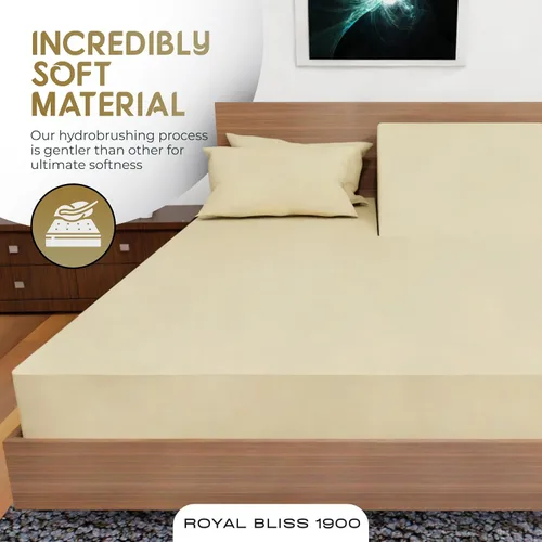 Miniatura 4 de Top Split Flex Head - Juego de Sábanas Tamaño King - Sábanas de Cama de Calidad Egipcia Ultra-Suaves Doble Cepillado Bolsillos Profundos