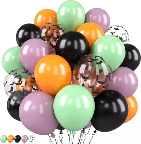 Miniatura 9 de Globos Rojo Blanco Azul, 50 Piezas 12 Pulgadas con Estampado de Estrellas, Globos de Látex Rojo Real Azul Confeti para el 4 de Julio, Día
