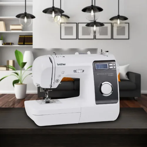 Miniatura 9 de Brother Máquina de coser ST150HDH, fuerte y resistente, 50 puntadas incorporadas, pantalla LCD, 9 prensatelas incluidos