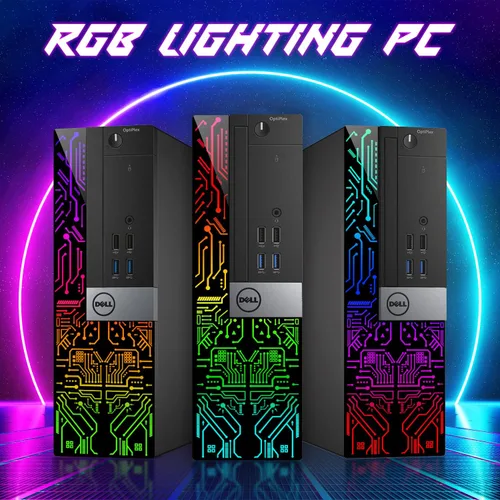 Miniatura 6 de Dell Computadora OptiPlex 3060 SFF RGB, Intel Core i5-8500, RX 550 4GB GDDR5, 16GB RAM, 512GB NVMe, 1TB HDD, monitor HDMI de 22 pulgadas
