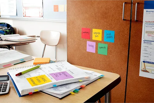 Miniatura 12 de Notas superadhesivas de Post-it, 3 x 3 pulgadas, mulberry Infusión de iris