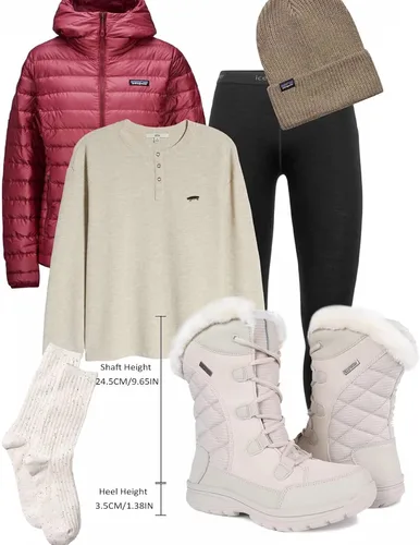 Miniatura 6 de Botas de nieve impermeables para mujer