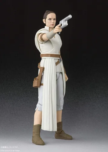 Miniatura 2 de S.H. Figuarts Star Wars Rey & D-O (Star Wars: The Rise of Skywalker) Aprox. 5.7 pulgadas (5.709 in), PVC y ABS, figura de acción prepintada