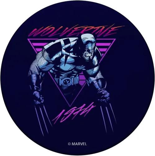 Miniatura 3 de Marvel X-Men Wolverine Neon Retro Logan - PopSockets Grip and Stand for Phones and Tablets