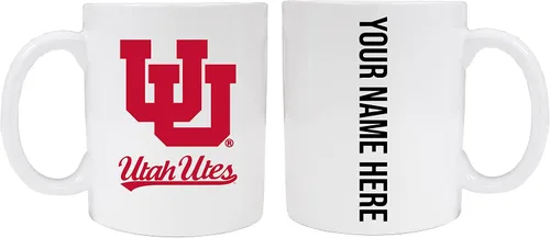 Miniatura 7 de Collegiate - Taza de cerámica personalizada de la Universidad de ZZZZZZah, de 8 onzas, con tu nombre en la parte posterior, color negro, producto