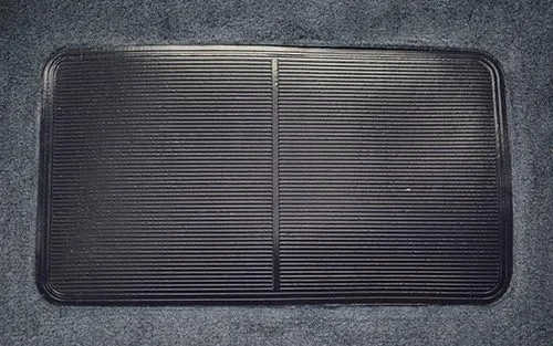 Miniatura 3 de Alfombra automotriz compatible con camioneta Toyota de cabina extendida 1995 a 2004, Tacoma (finales de 95-04) (801-pelo de corte de felpa negro)