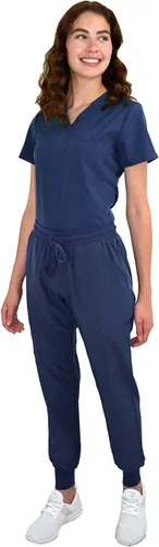Miniatura 2 de Conjunto de ropa quirúrgica para mujer, top y pantalón médico GT 4FLEX