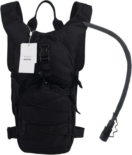 Miniatura 10 de Mochila de hidratación con vejiga de agua de 3L para senderismo y escalada